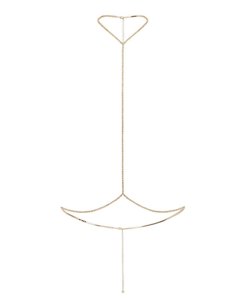 BougieЗолотистая цепочка для тела Bougie