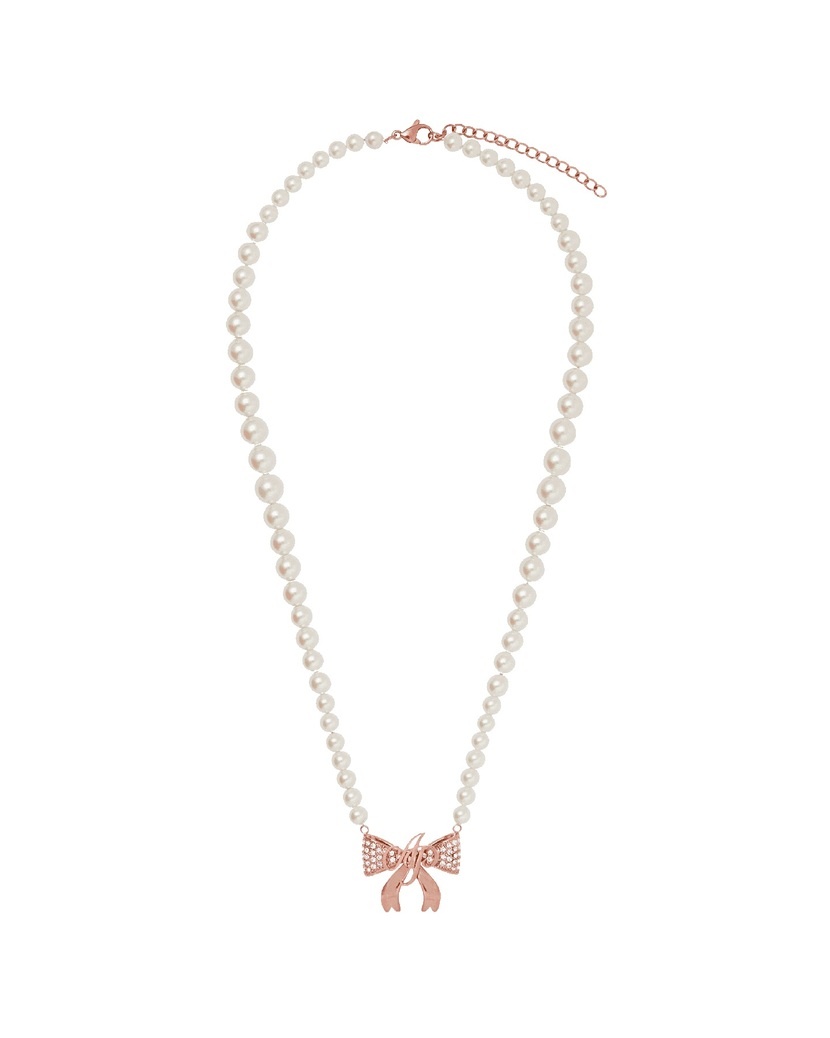 BradyЖемчужное розово-золотое ожерелье Brady