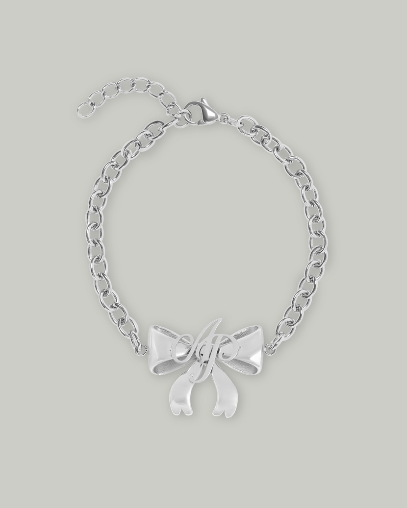 BretСеребристый браслет Bret