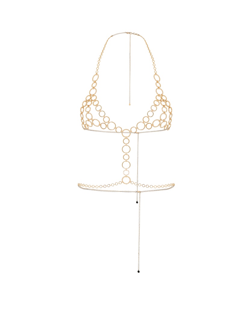 LustiaЗолотистая цепочка на тело Lustia