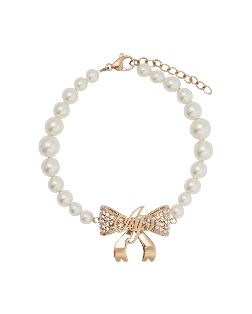 BradyЖемчужный розово-золотой браслет Brady
