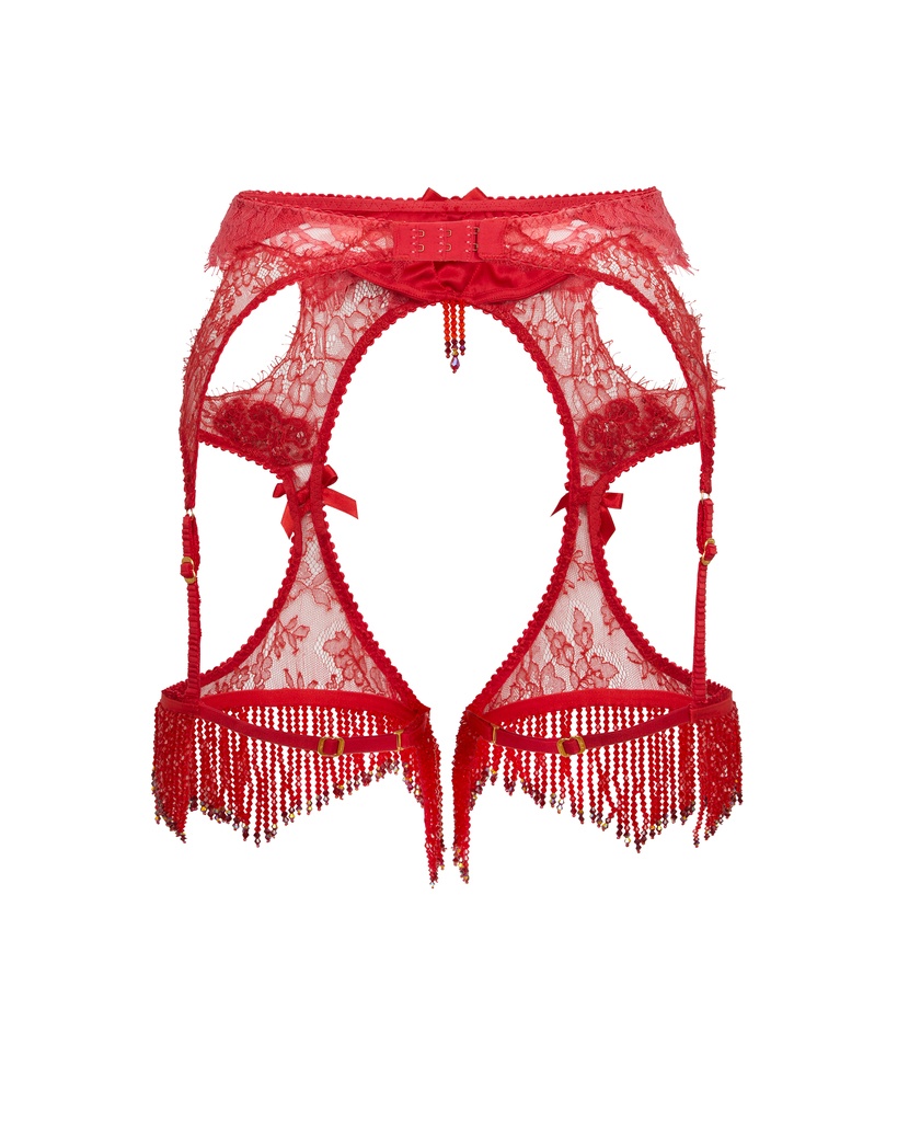 GraicelleКрасный пояс для чулок Graicelle