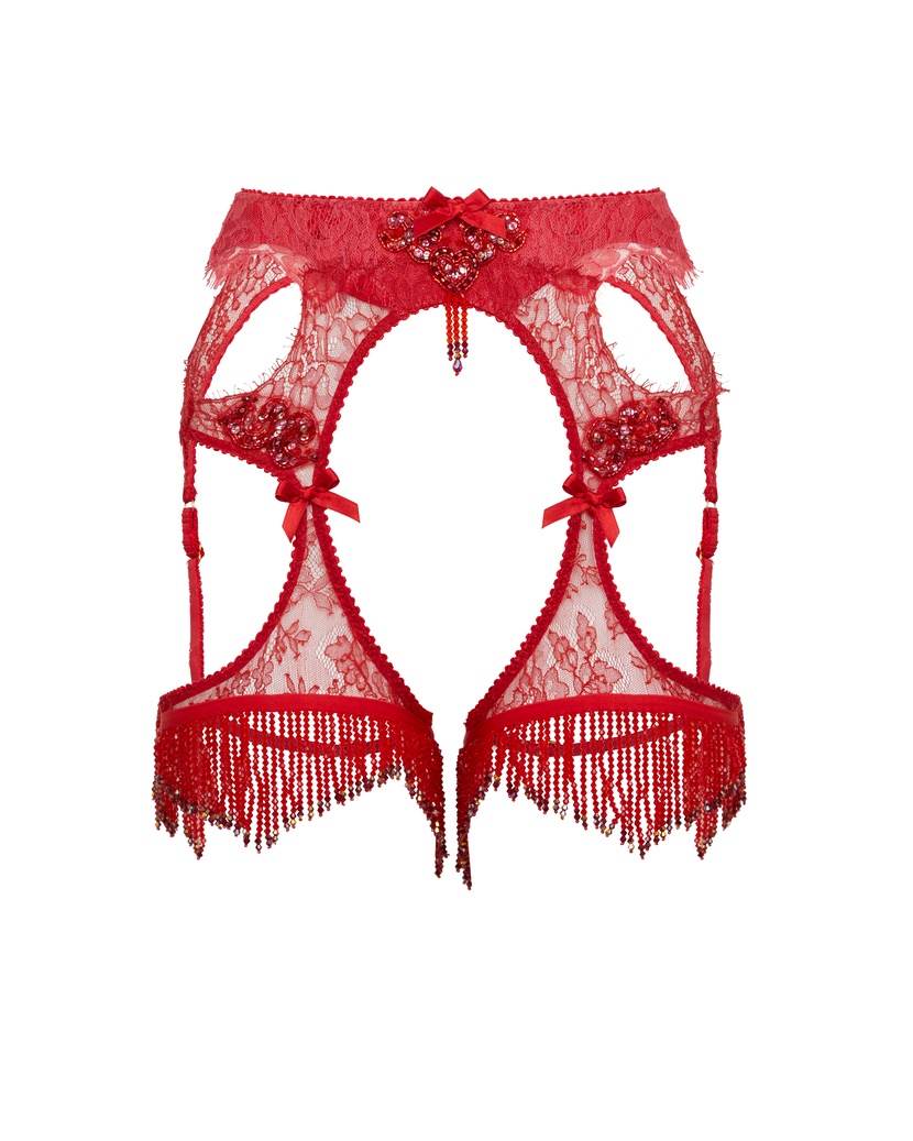 GraicelleКрасный пояс для чулок Graicelle