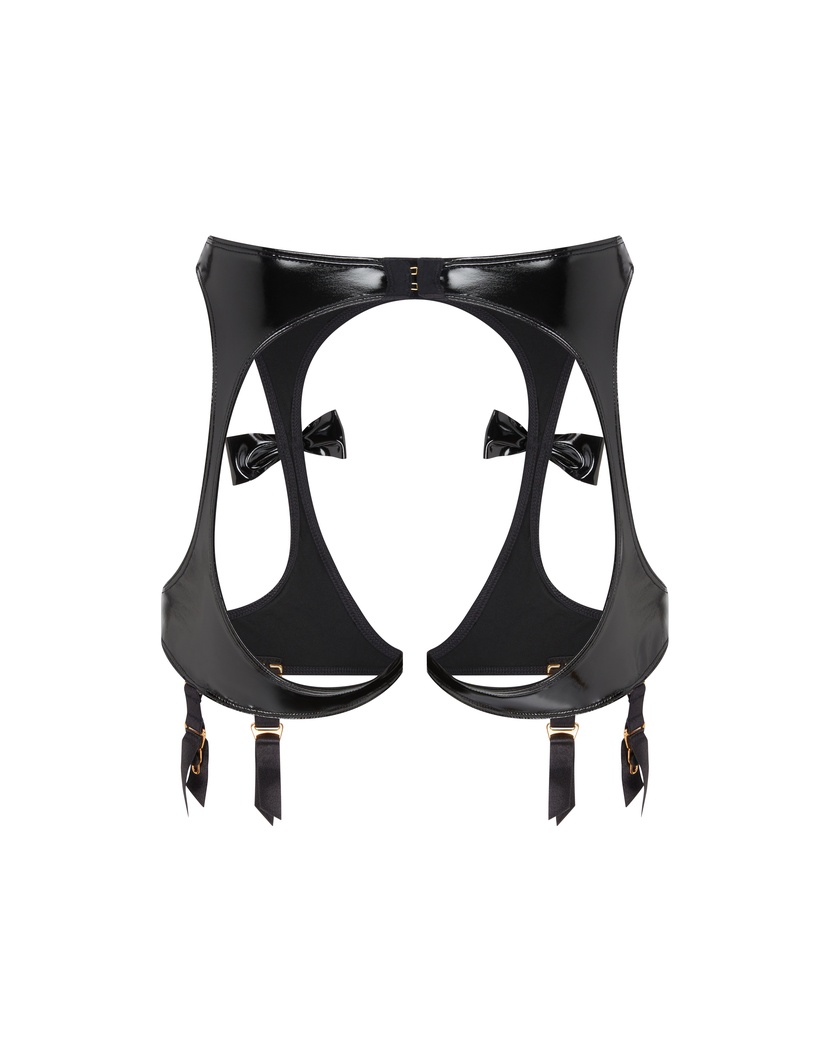 BrinaЧерный пояс для чулок Brina