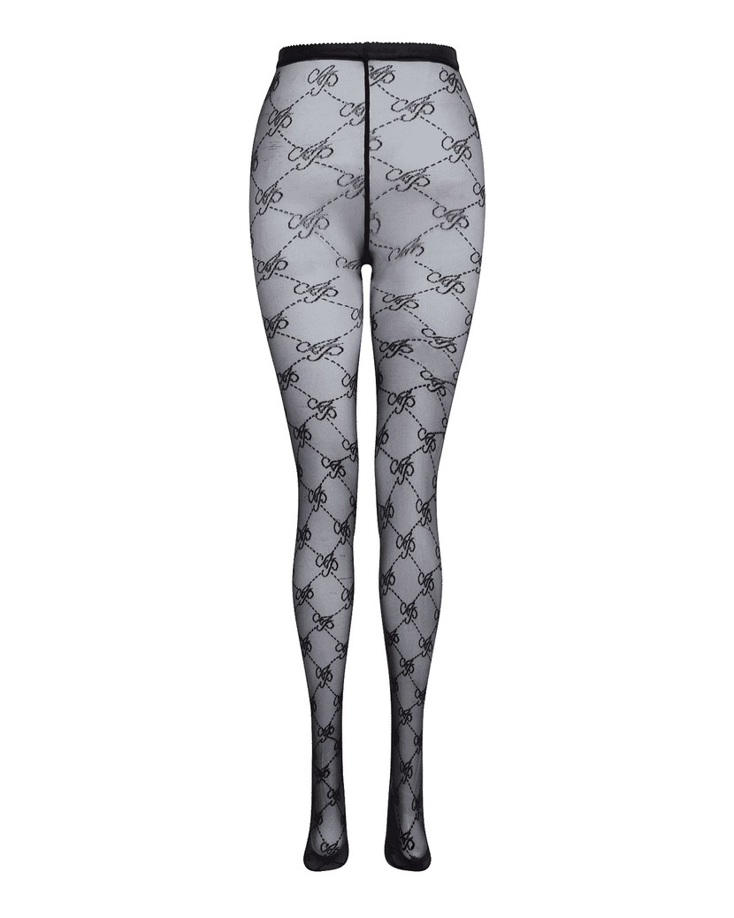 AP  DiamondЧерные колготки AP Diamond