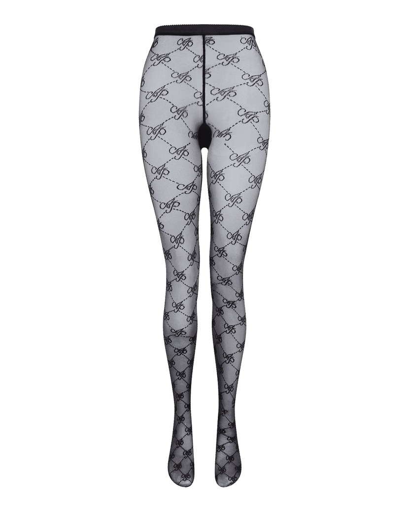 AP  DiamondЧерные колготки AP Diamond