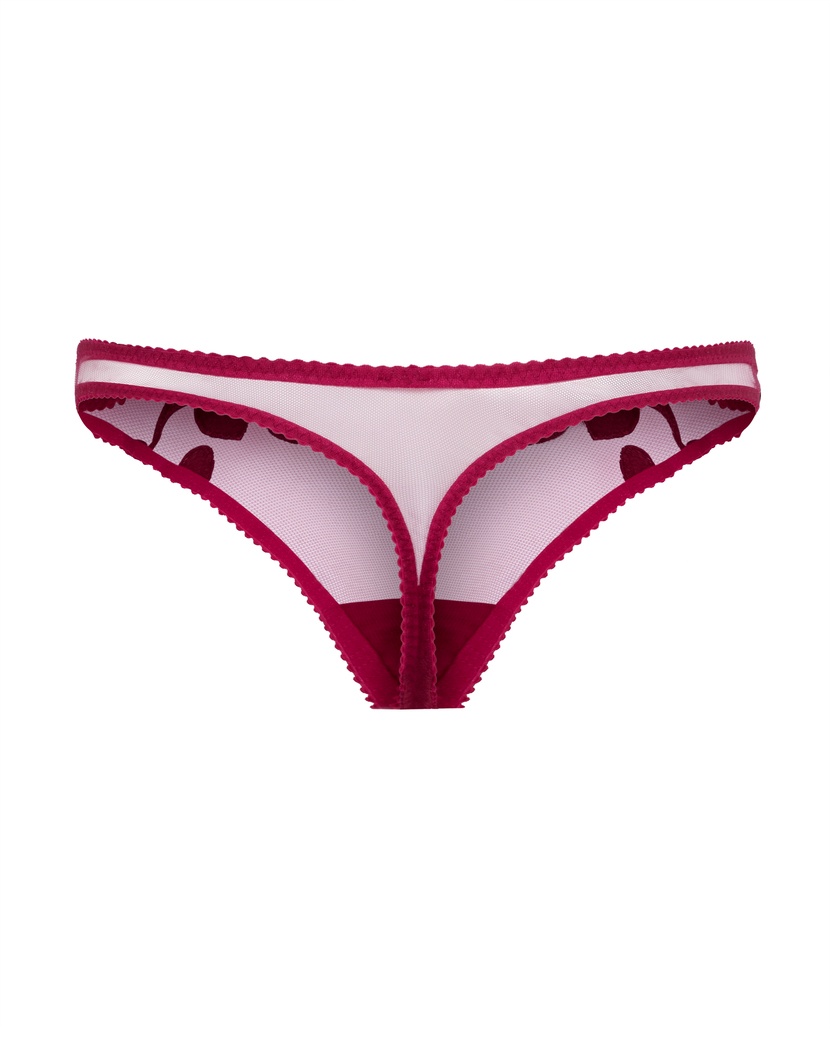 LiliyaТрусы стринги цвета маджента Liliya