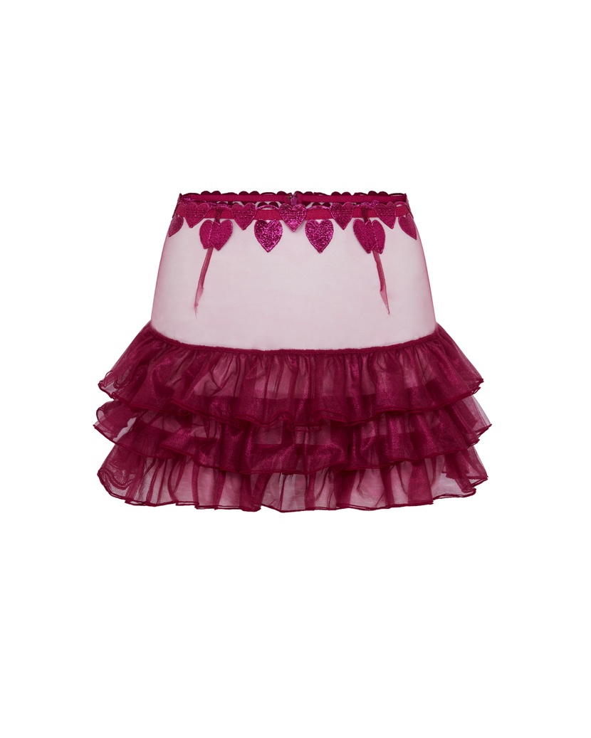 LiliyaЮбка цвета маджента Liliya