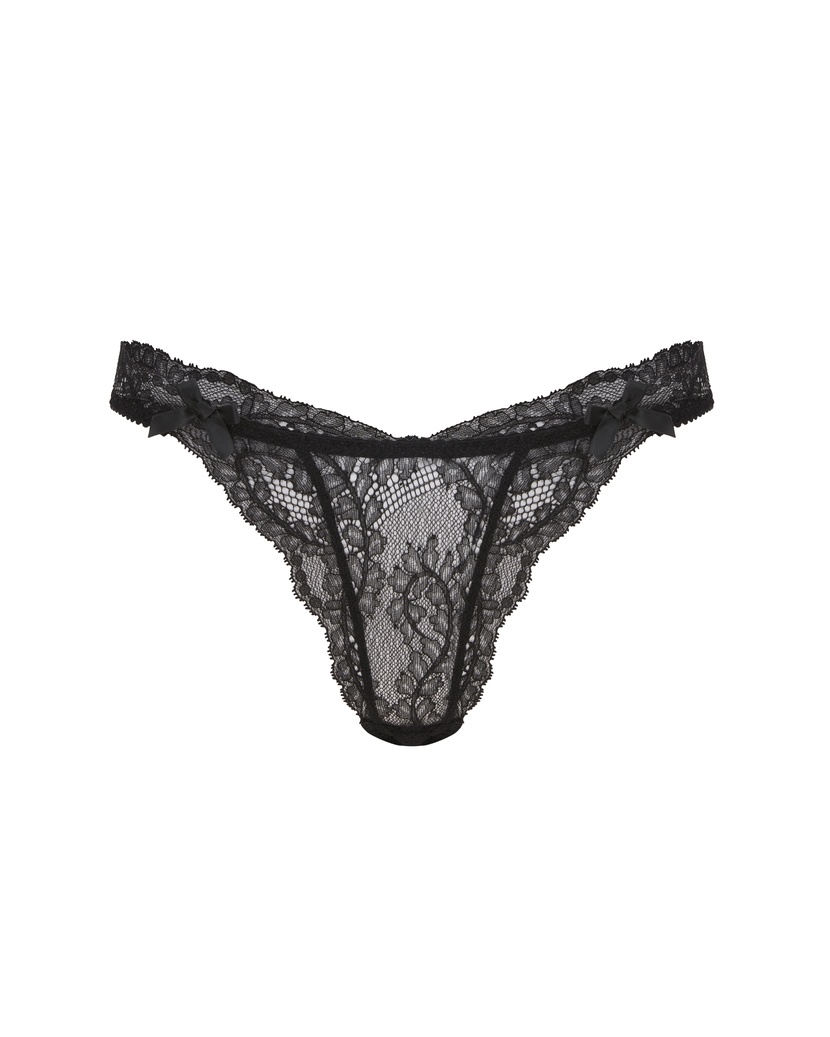 Love Черные трусы стринги Love