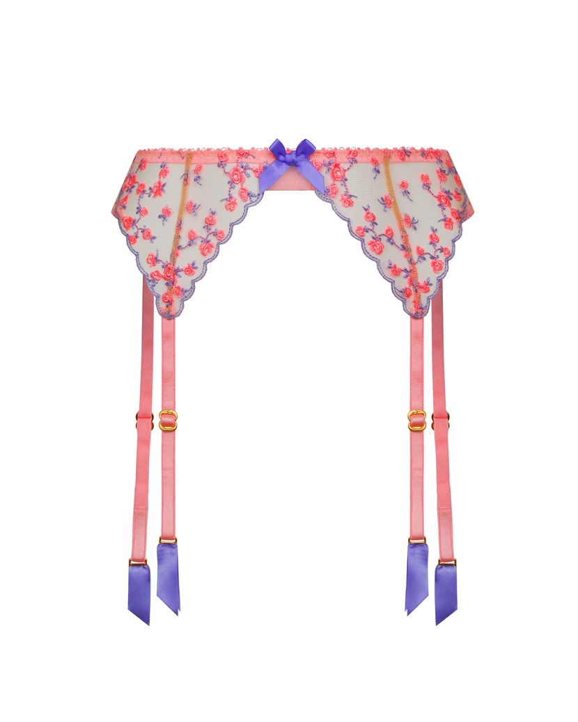 LissaРозовый пояс для чулок Lissa