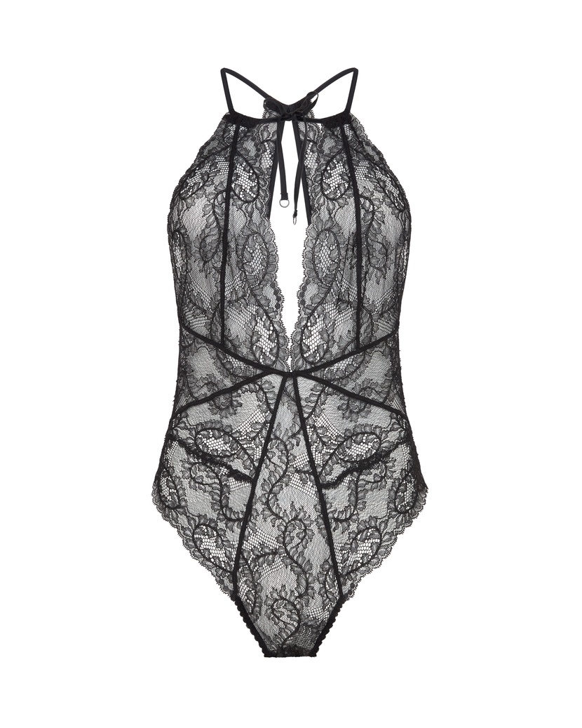 Love Черное боди Love