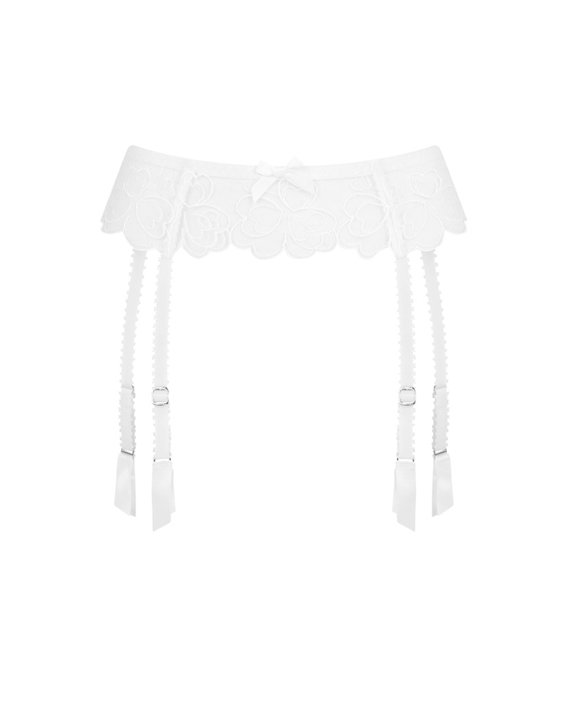 MaysieБелый пояс для чулок Maysie