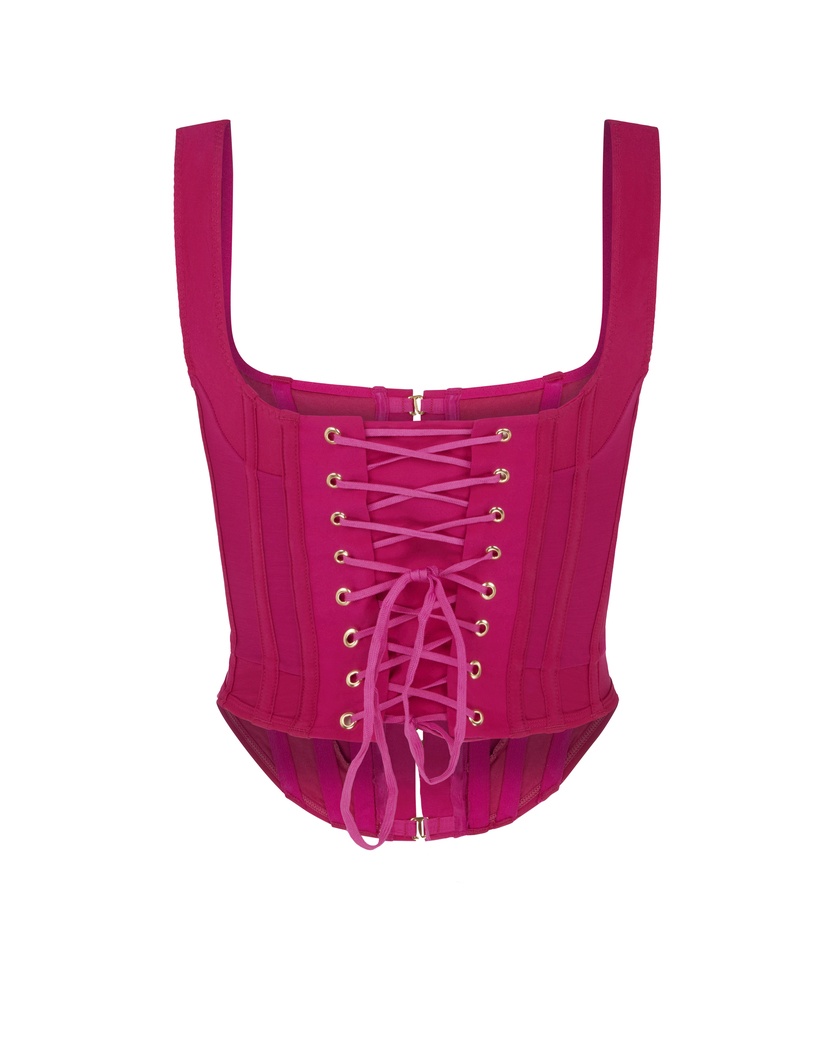 ZenaКорсет цвета фуксия Zena