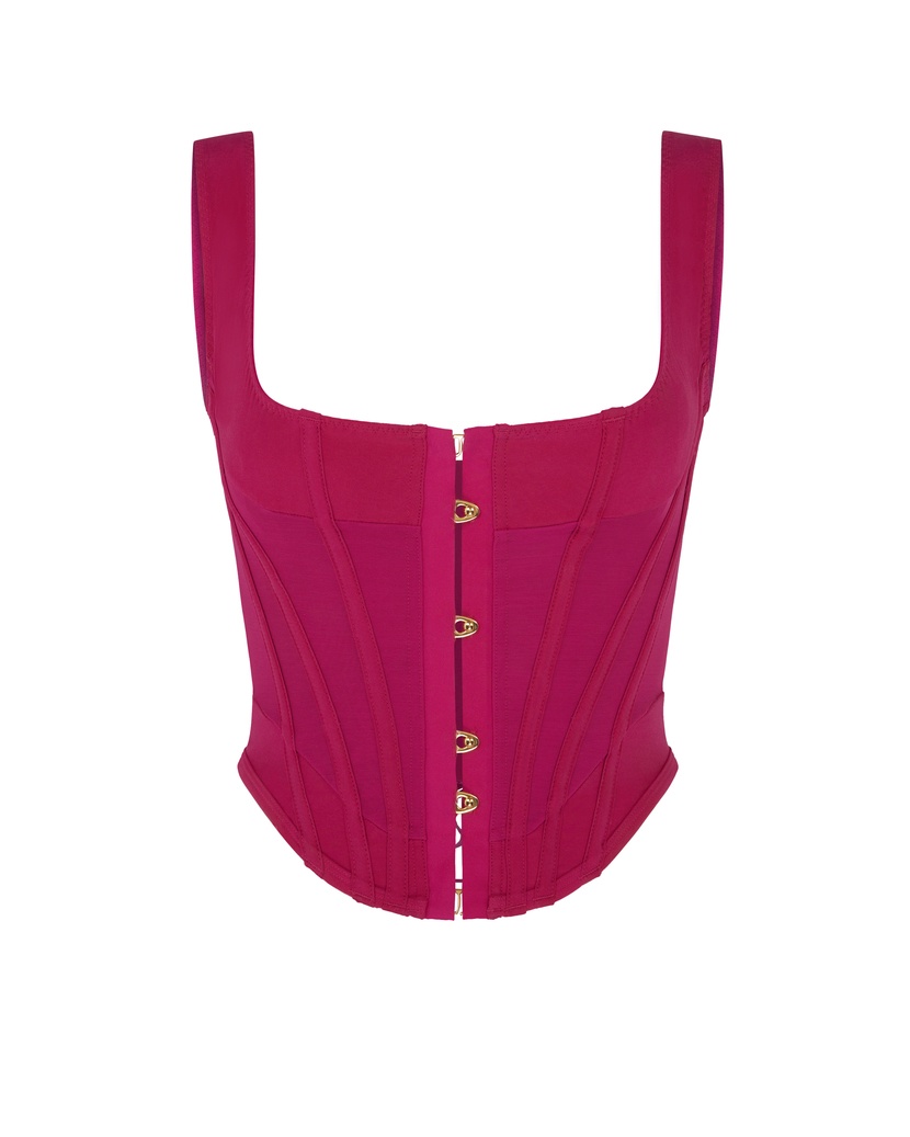 ZenaКорсет цвета фуксия Zena