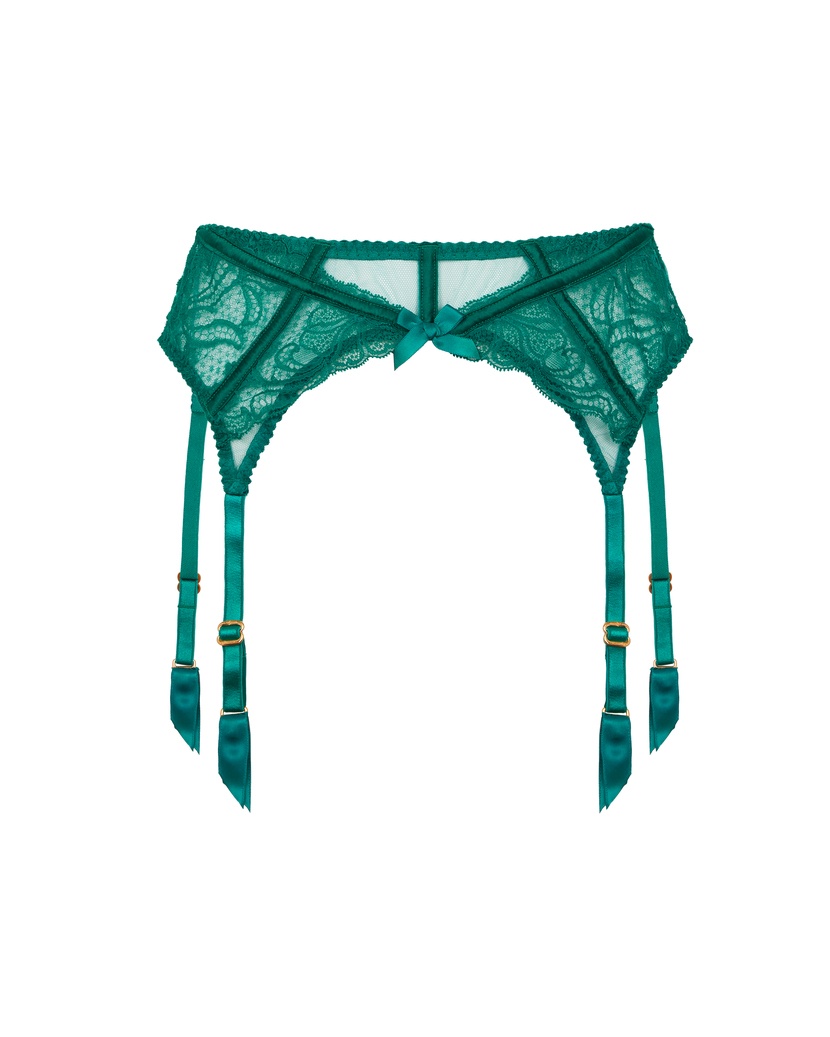 RozlynЗеленый пояс для чулок Rozlyn