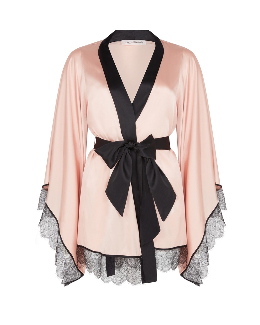SammiБледно-розовый халат Sammi
