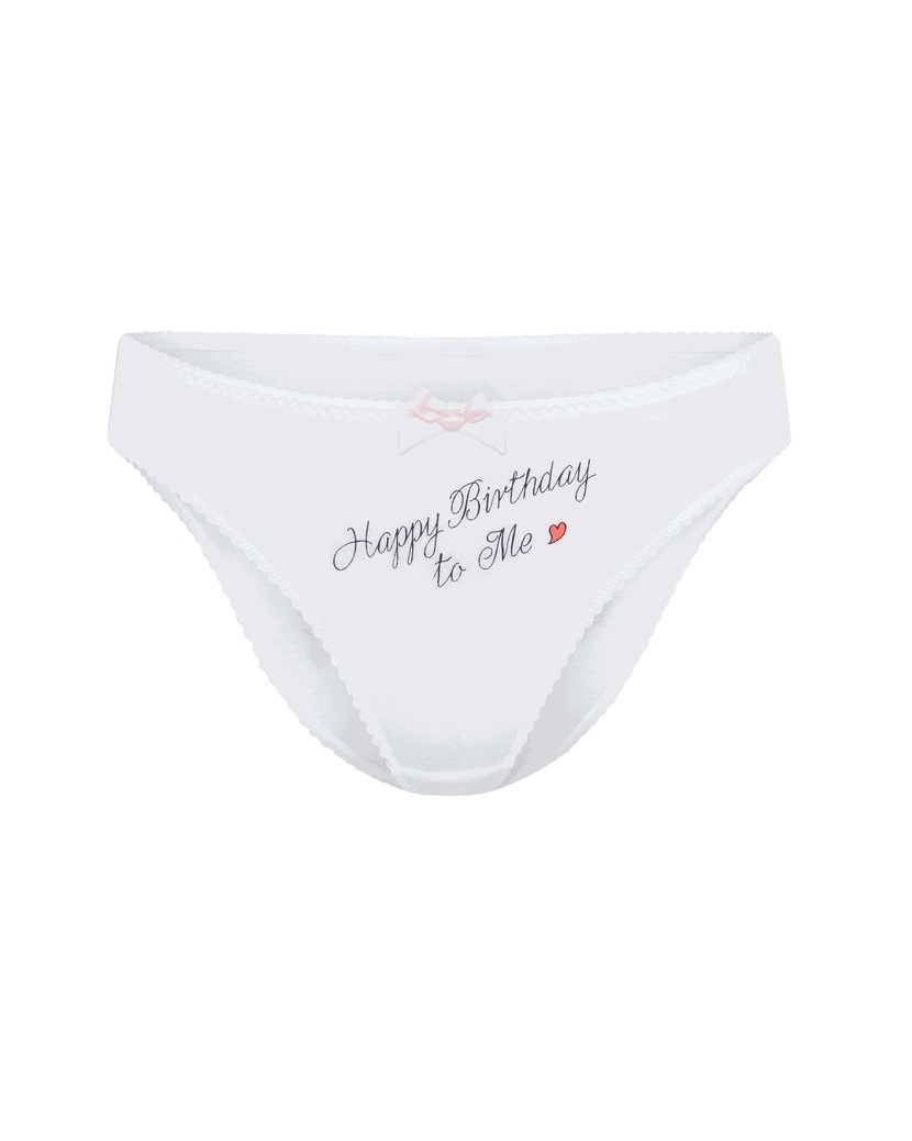 30th GurtyБелые классические трусы 30th Gurty