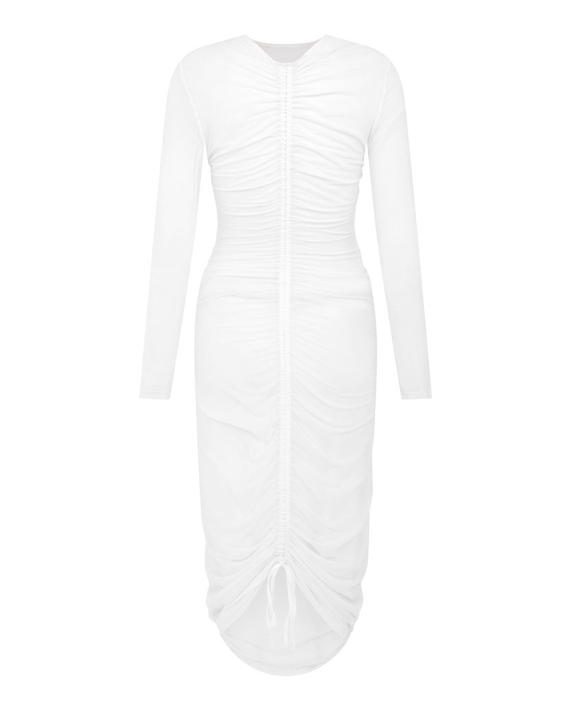 LauryБелая пляжная накидка Laury