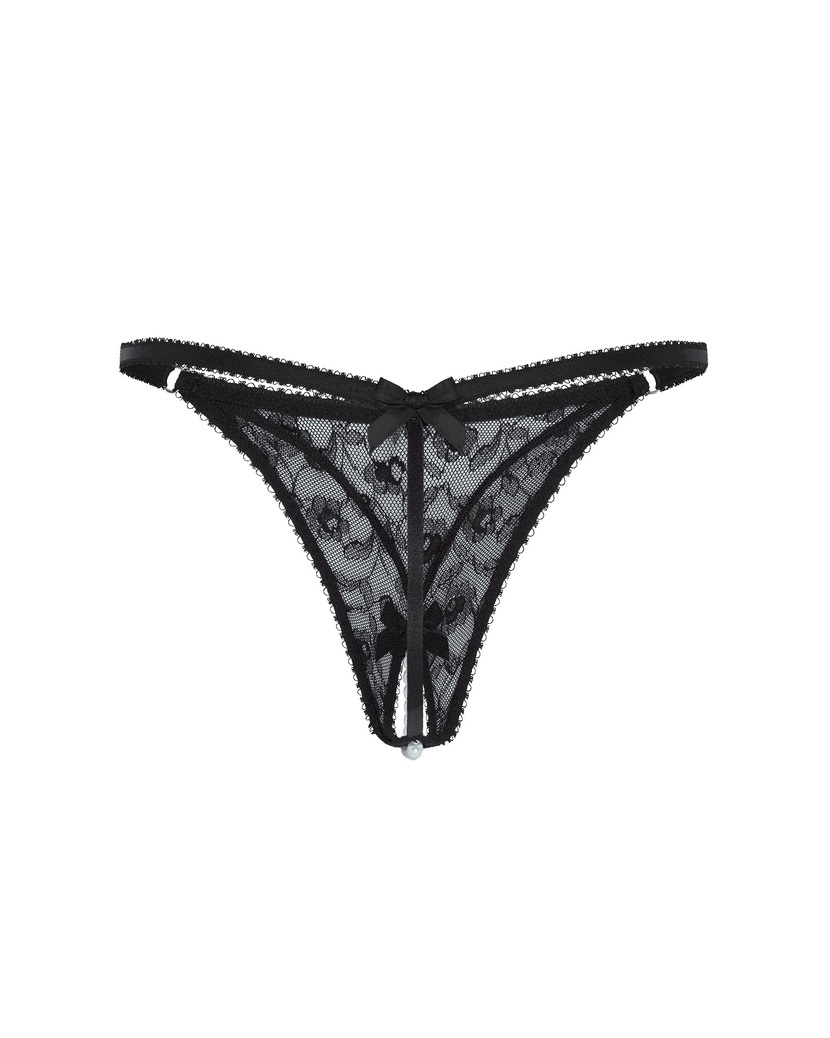 PearlieЧерные трусы стринги Pearlie