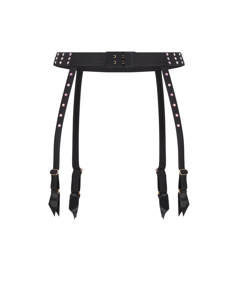 EstellieЧерный пояс для чулок Estellie