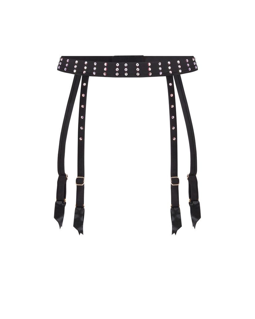 EstellieЧерный пояс для чулок Estellie