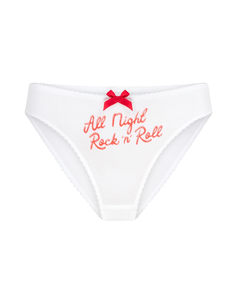 ElvisБелые классические трусы Elvis