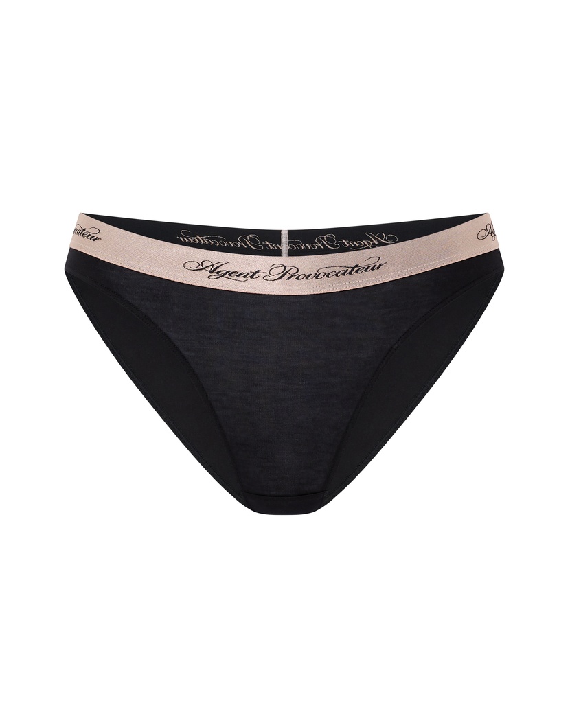 CleaЧерные классические трусы Clea