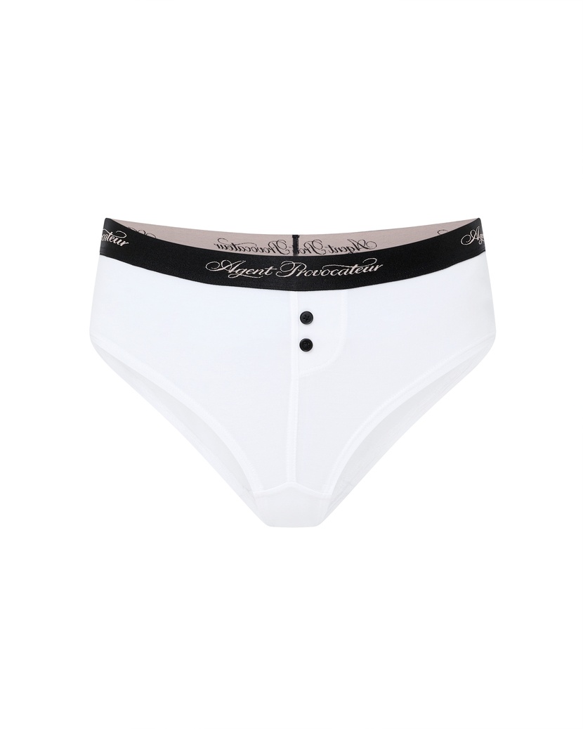 CleaБелые классические трусы-шорты Clea