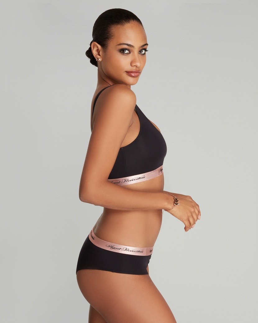 CleaЧерные классические трусы-шорты Clea