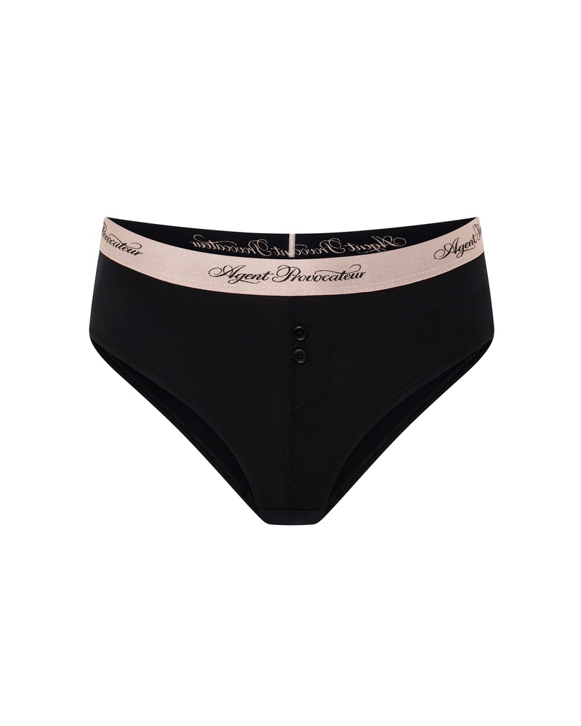 CleaЧерные классические трусы-шорты Clea