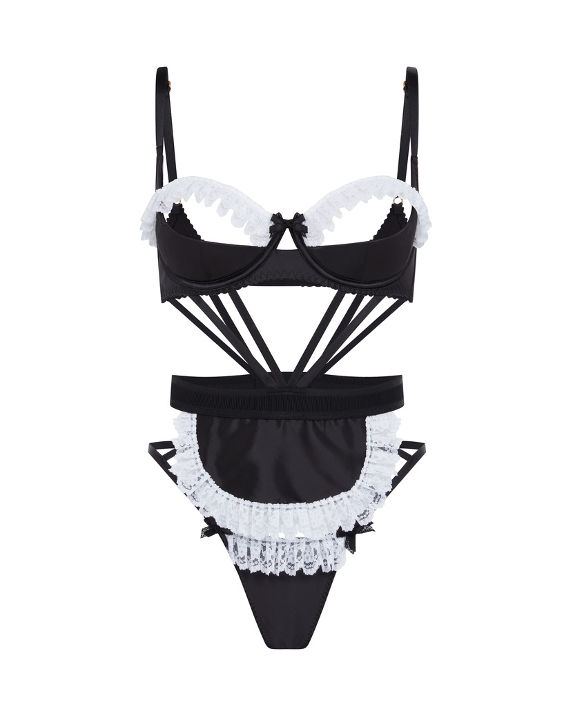 BonnieЧерно-белое боди Bonnie