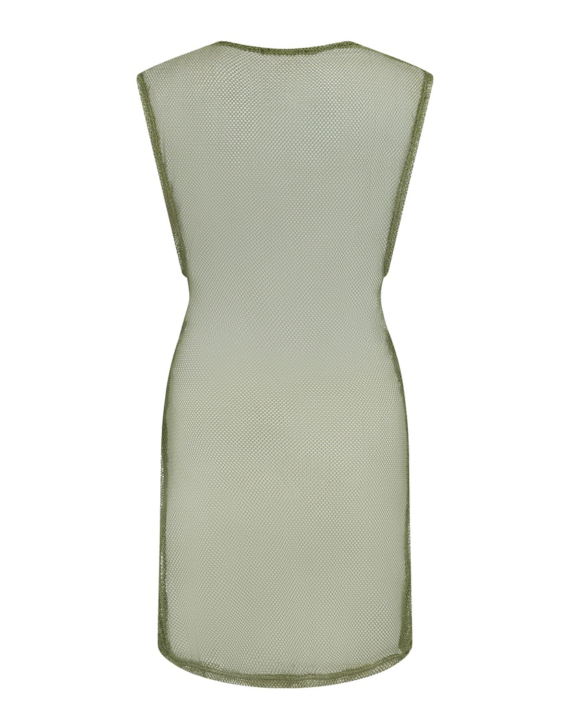 OrinaПляжное платье цвета хаки Orina