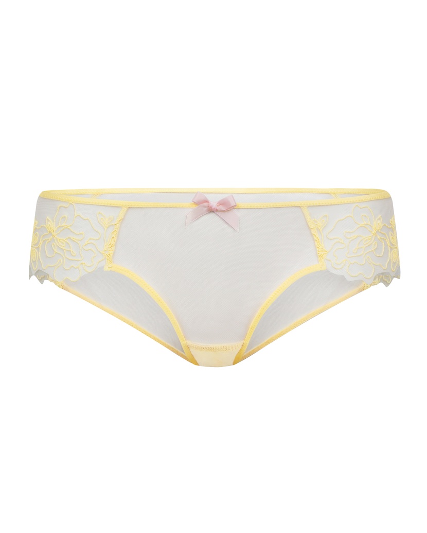 JuniЖелтые классические трусы Juni