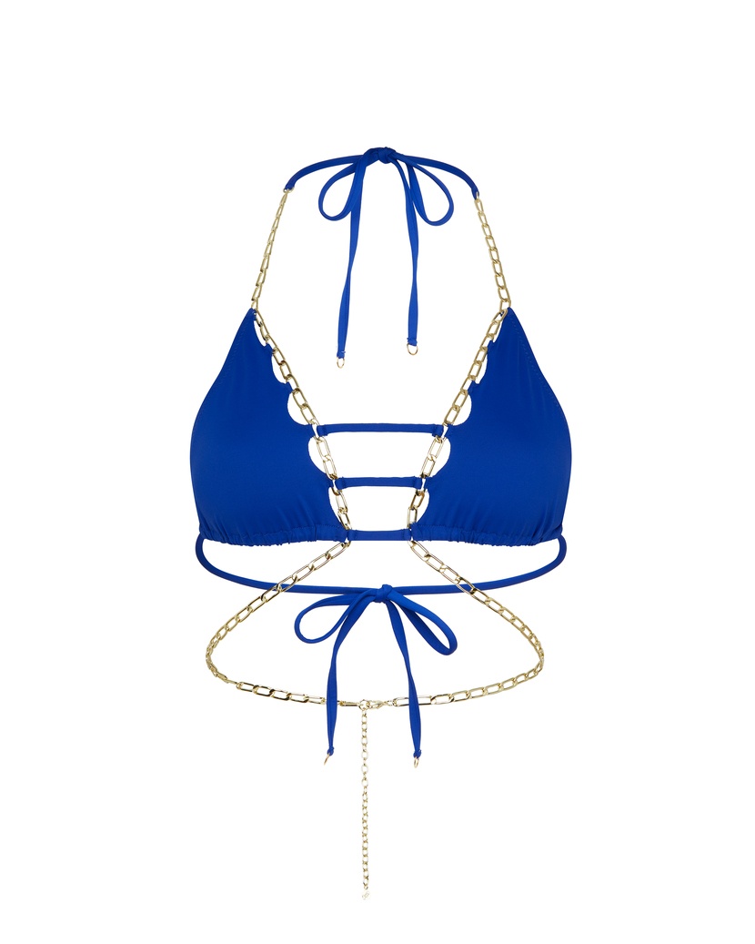 TazzieСиний топ купальника Tazzie