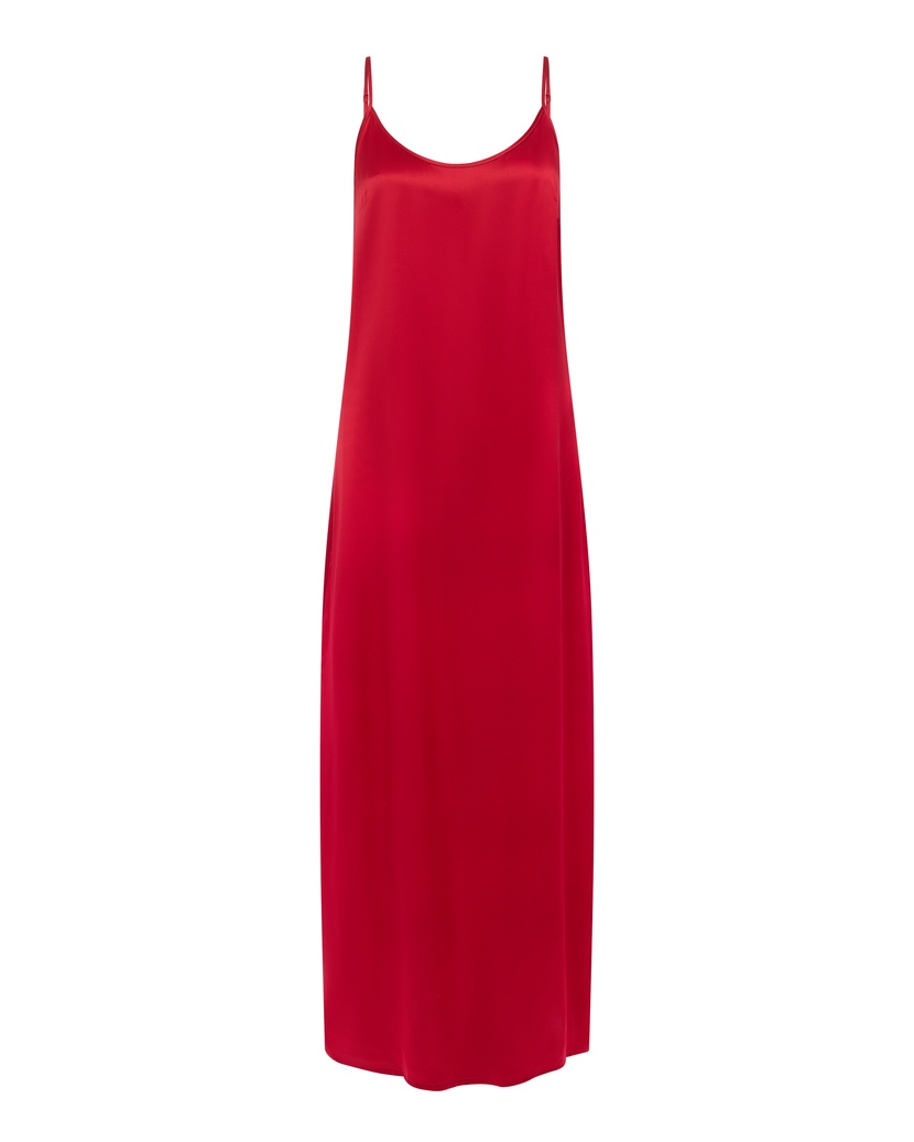 CecilyКрасная длинная сорочка Cecily