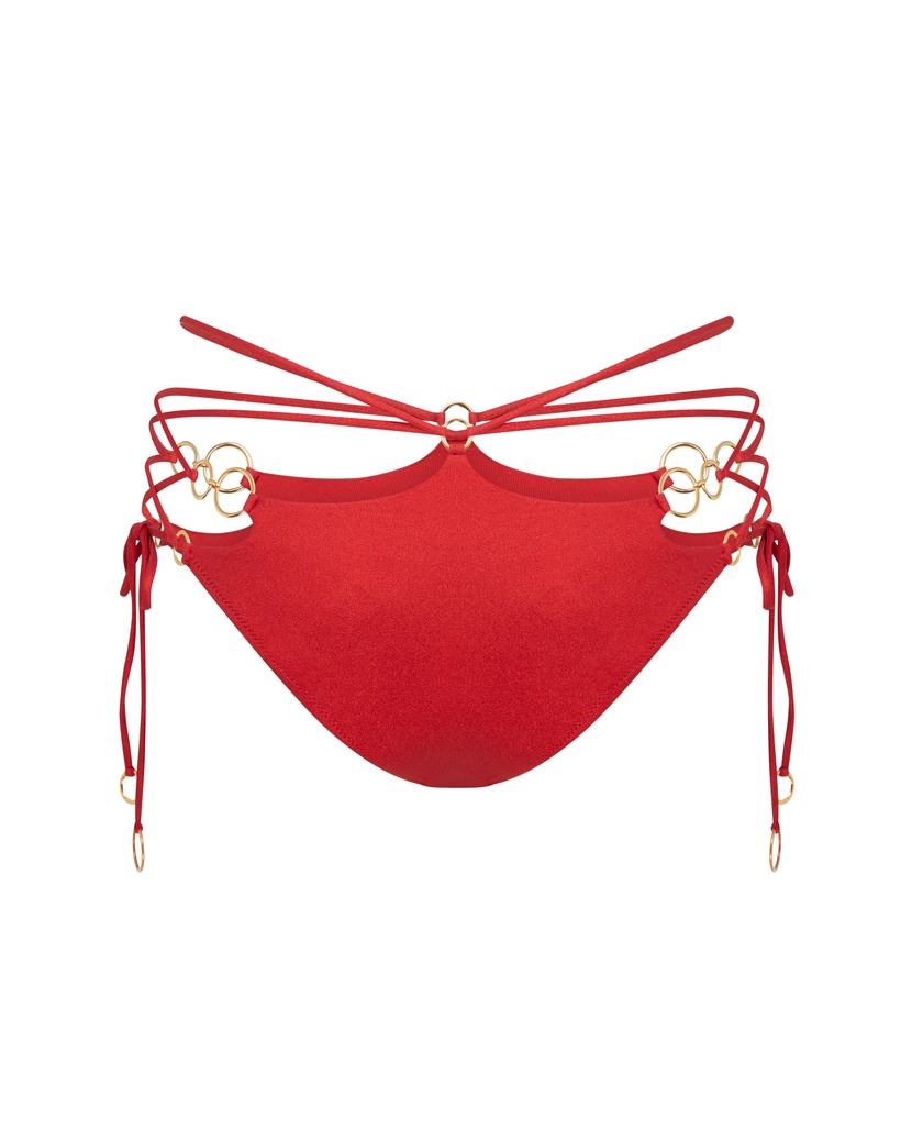 DavineКрасные плавки купальника Davine