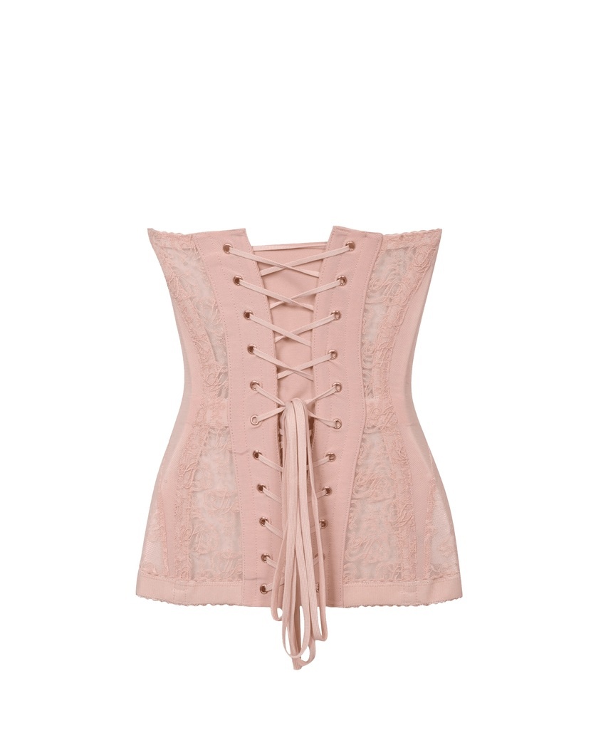 MercyБежевый кружевной корсет Mercy