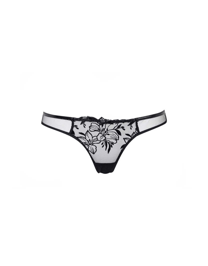 OzellaЧерные прозрачные классические трусы Ozella