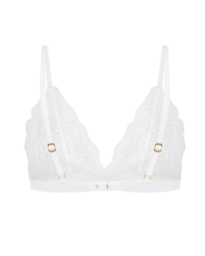 NelleБелый бюстгальтер с мягкой чашкой Nelle