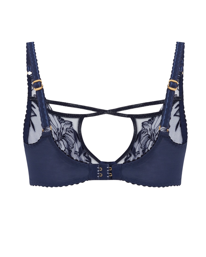 OzellaТемно-синий бюстгальтер с мягкой чашкой Ozella