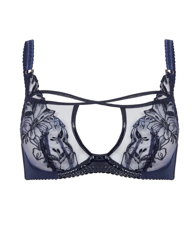 OzellaТемно-синий бюстгальтер с мягкой чашкой Ozella