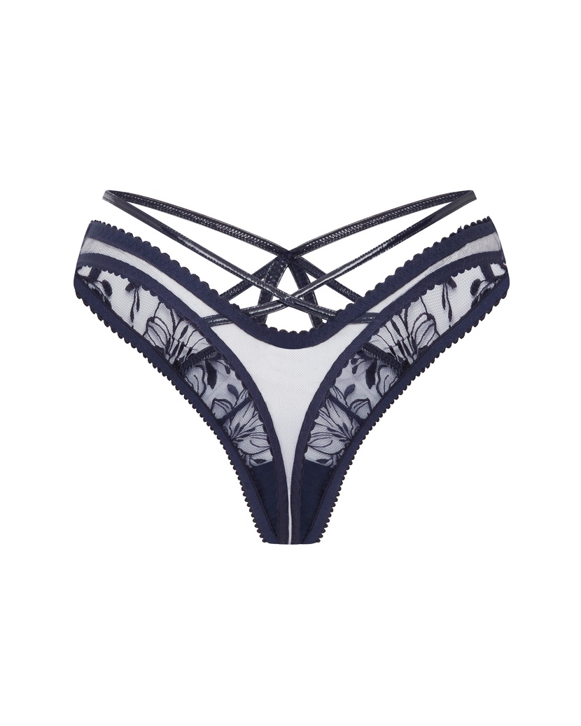 OzellaТемно-синие трусы стринги Ozella