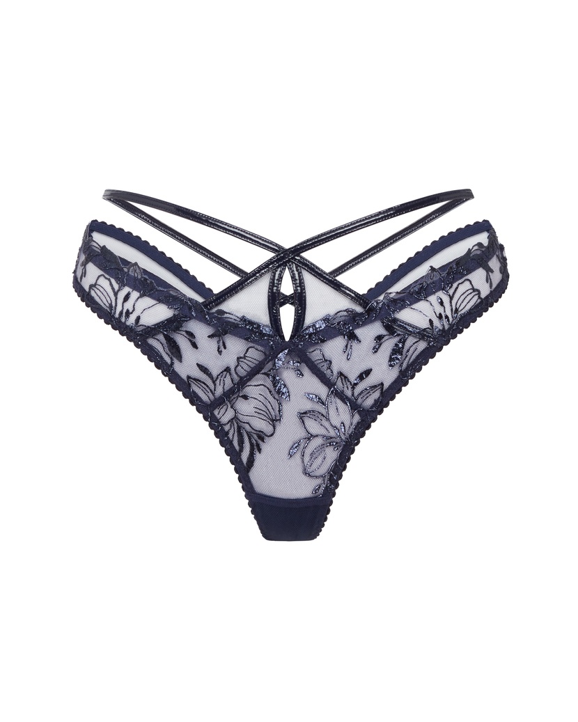 OzellaТемно-синие трусы стринги Ozella