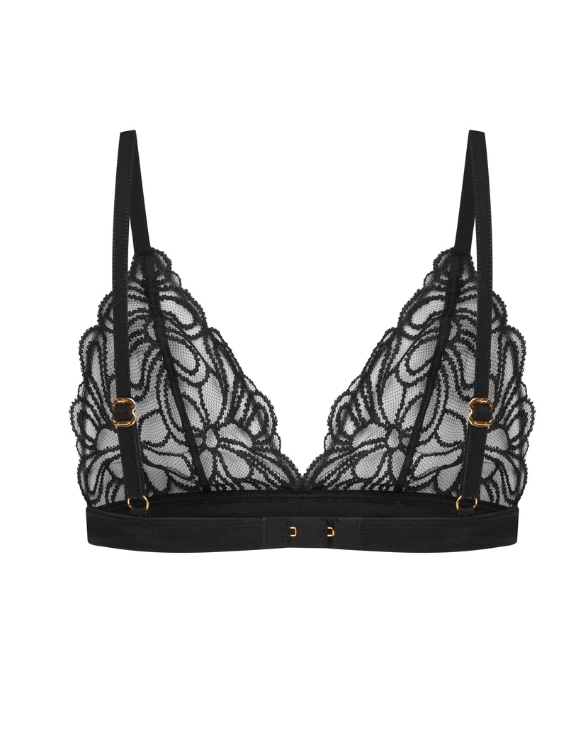 NelleЧерный бюстгальтер с мягкой чашкой Nelle