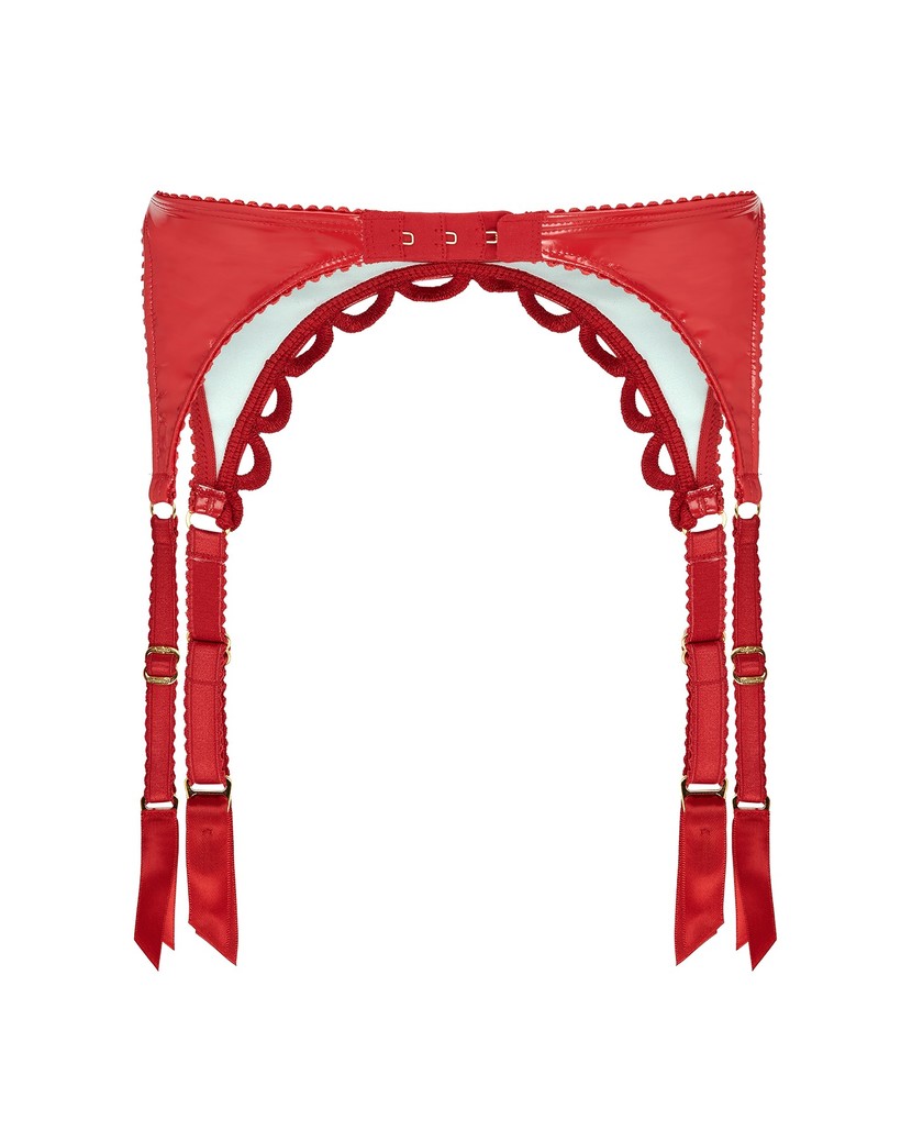 ZaryaКрасный пояс для чулок Zarya