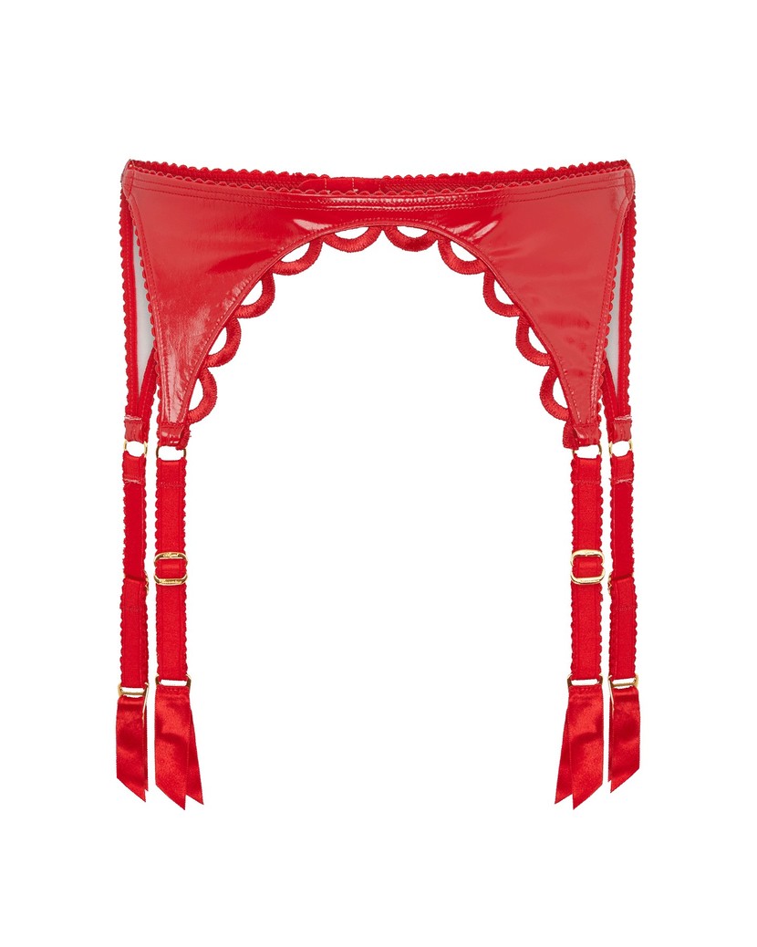 ZaryaКрасный пояс для чулок Zarya