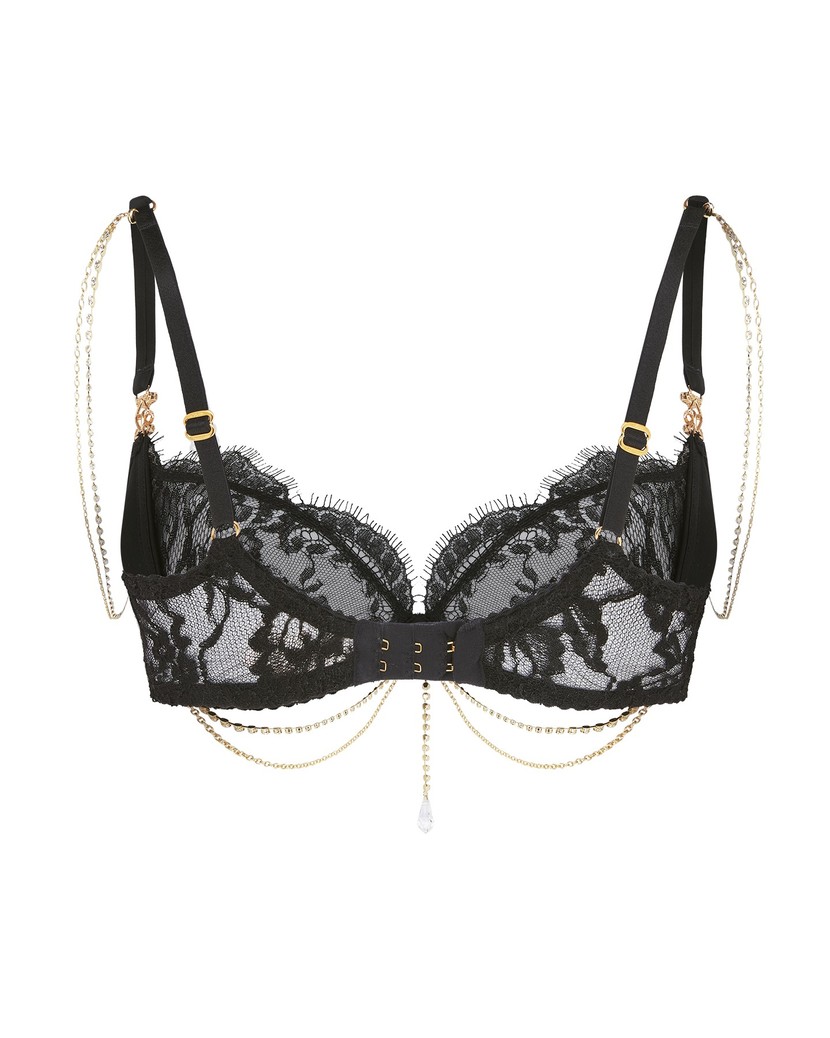 TasminaЧерный бюстгальтер с мягкой чашкой Tasmina