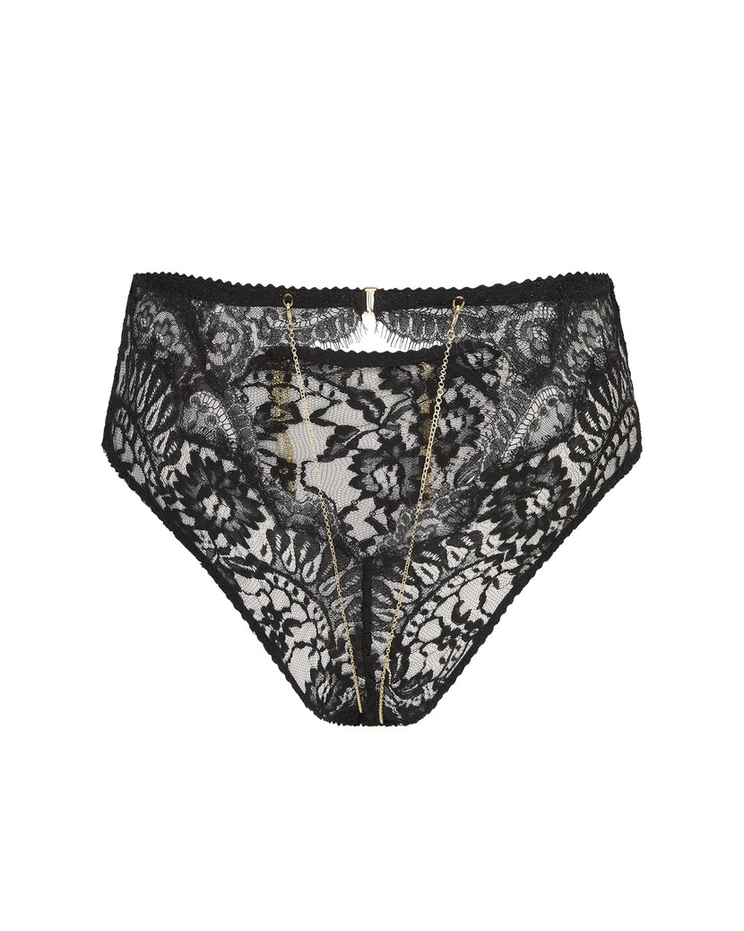 TasminaЧерные трусы с высокой посадкой Tasmina