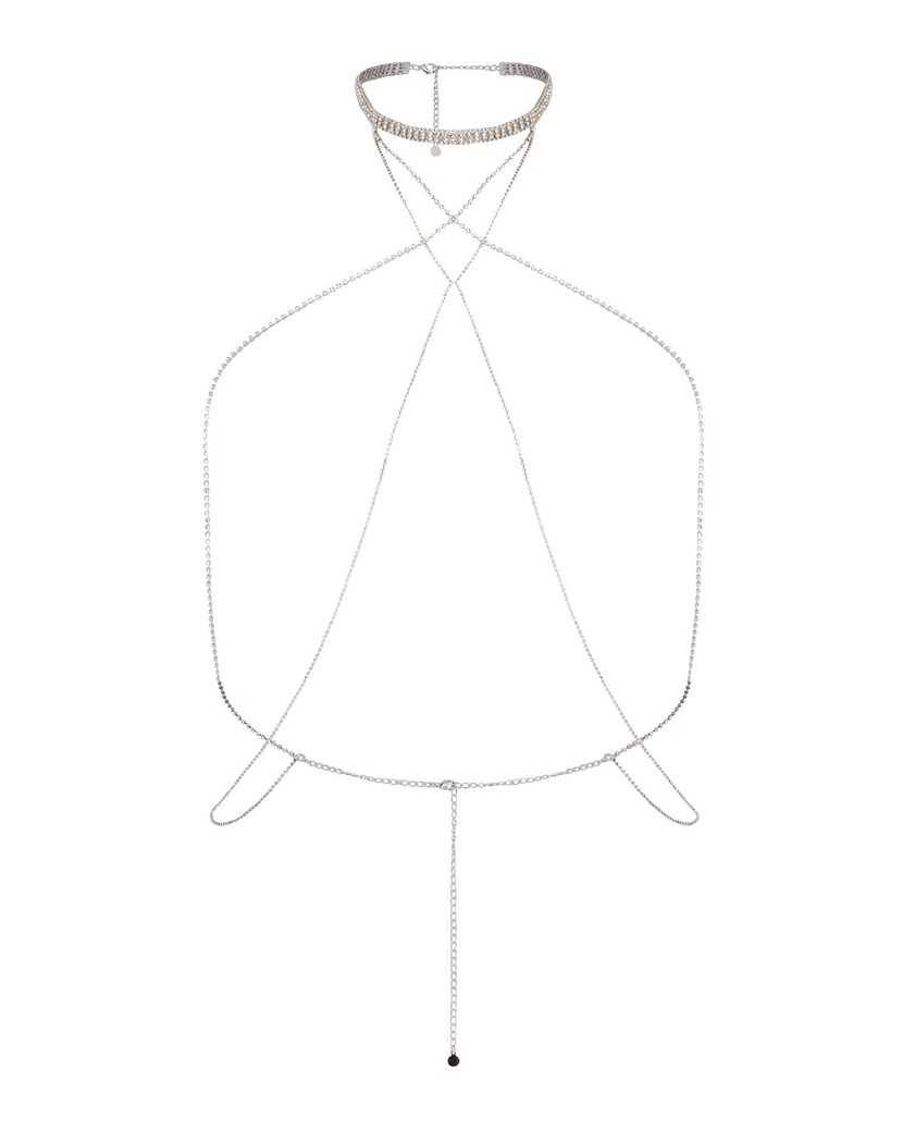 LaynieСеребристая цепочка на тело Laynie