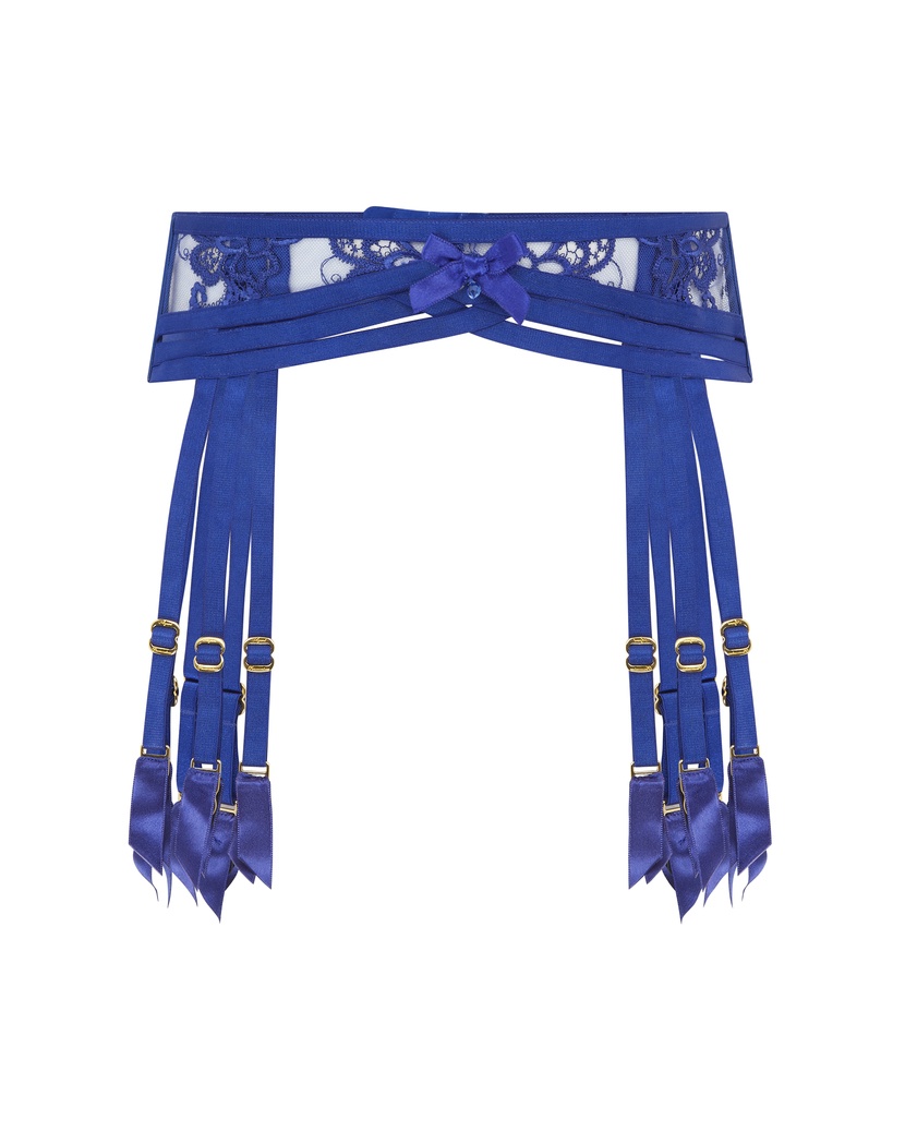 DioniСиний пояс для чулок Dioni